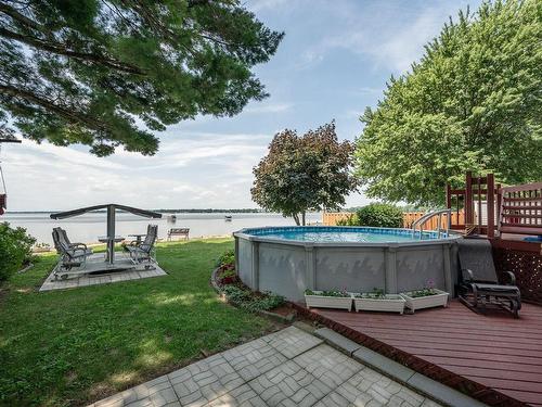 Cour - 107 Av. De Venise E., Venise-En-Québec, QC - Outdoor With Above Ground Pool