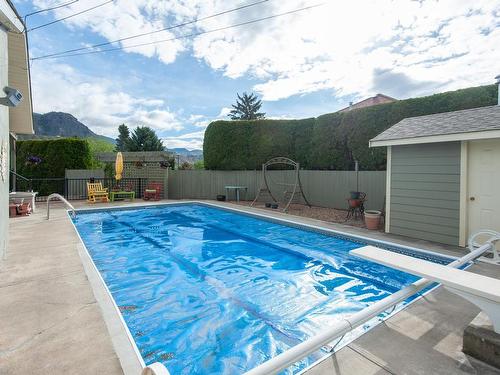 5566 Dallas Drive, Kamloops, BC - Outdoor With In Ground Pool