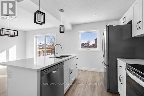 17 - 261 Pittock Park Road, Woodstock, ON - Indoor Photo Showing Kitchen With Double Sink With Upgraded Kitchen