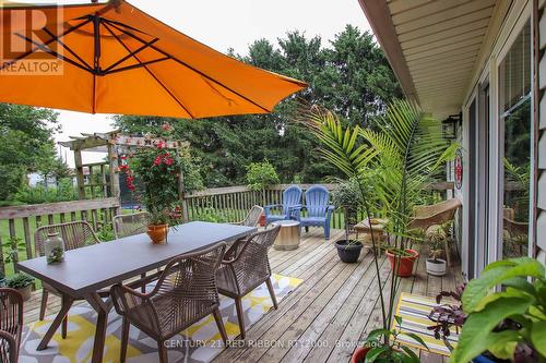 24642 Dodge Drive, Adelaide Metcalfe, ON - Outdoor With Deck Patio Veranda With Exterior