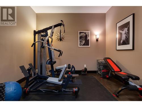 965 Westpoint Drive, Kelowna, BC - Indoor Photo Showing Gym Room