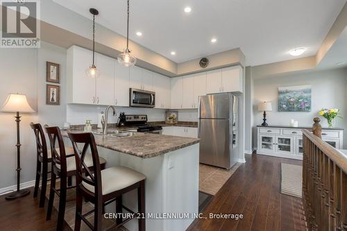 46 - 180 Howden Boulevard, Brampton, ON - Indoor Photo Showing Kitchen With Double Sink