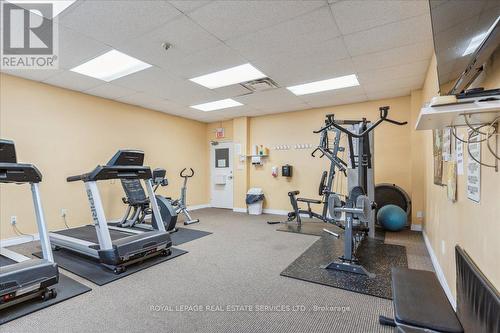 407 - 2556 Argyle Road, Mississauga, ON - Indoor Photo Showing Gym Room