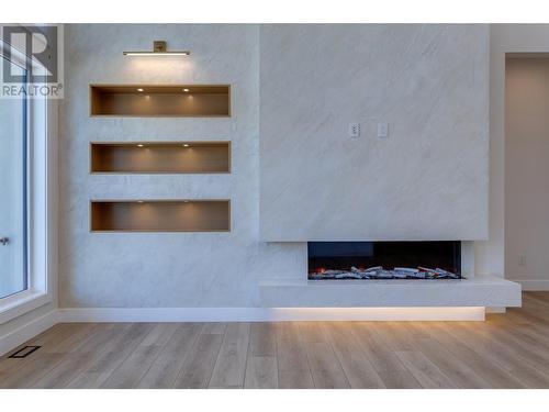 899 Loseth Drive Lot# 8, Kelowna, BC - Indoor Photo Showing Other Room With Fireplace