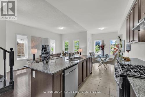 27 Brixham Lane, Brampton, ON - Indoor Photo Showing Kitchen With Double Sink