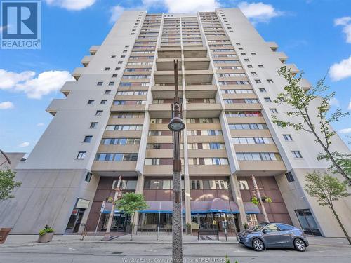 380 Pelissier Street Unit# 2107, Windsor, ON - Outdoor With Facade