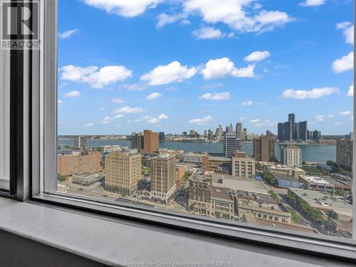 380 Pelissier Street Unit# 2107, Windsor, ON - Outdoor With View