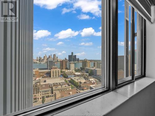 380 Pelissier Street Unit# 2107, Windsor, ON -  With View