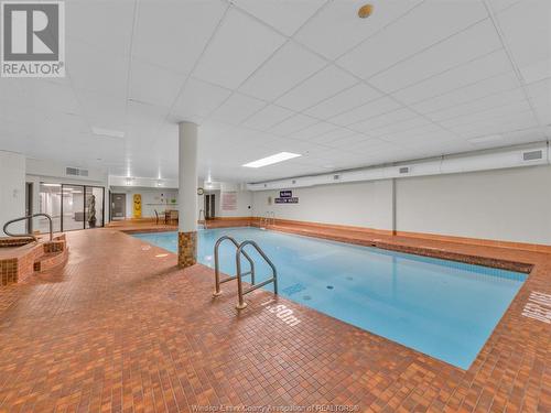 380 Pelissier Street Unit# 2107, Windsor, ON - Indoor Photo Showing Other Room With In Ground Pool