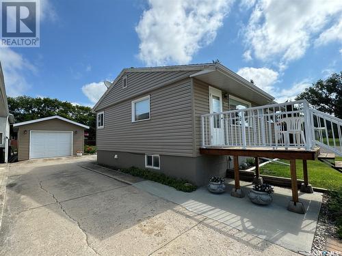 317 7Th Avenue W, Biggar, SK - Outdoor With Deck Patio Veranda With Exterior