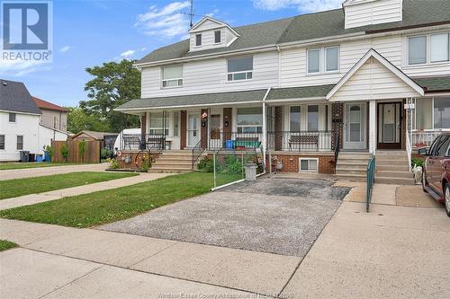 1114 Mercer, Windsor, ON - Outdoor With Deck Patio Veranda With Facade