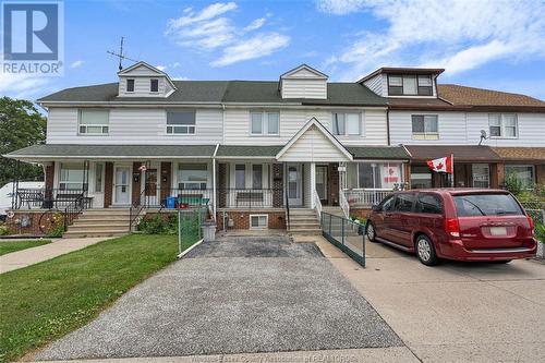 1114 Mercer, Windsor, ON - Outdoor With Deck Patio Veranda With Facade