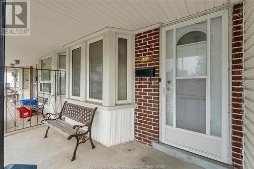 1114 Mercer, Windsor, ON - Outdoor With Deck Patio Veranda With Exterior