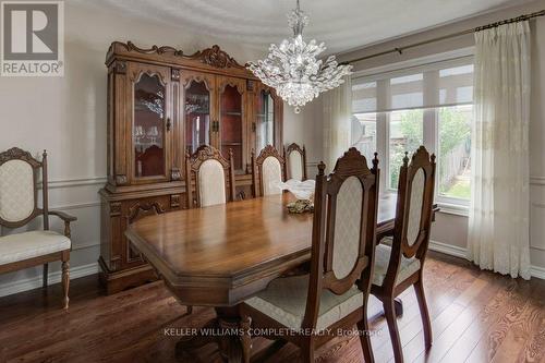 75 Riviera Ridge, Hamilton, ON - Indoor Photo Showing Dining Room