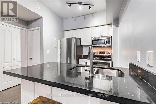 17 - 615 Shoreline Drive, Mississauga, ON - Indoor Photo Showing Kitchen With Stainless Steel Kitchen With Double Sink With Upgraded Kitchen