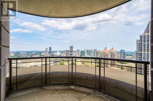 3205 - 385 Prince Of Wales Drive, Mississauga, ON - Outdoor With View