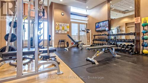 3205 - 385 Prince Of Wales Drive, Mississauga, ON - Indoor Photo Showing Gym Room