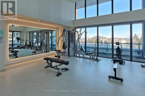 614 - 85 Oneida Crescent, Richmond Hill (Langstaff), ON - Indoor Photo Showing Gym Room