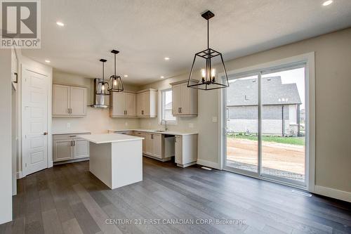 100 Aspen Circle, Thames Centre (Thorndale), ON - Indoor Photo Showing Kitchen With Upgraded Kitchen