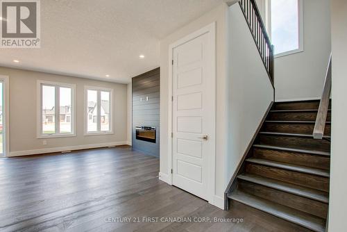 100 Aspen Circle, Thames Centre (Thorndale), ON - Indoor With Fireplace