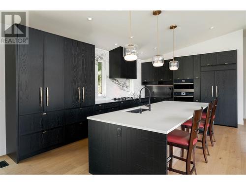 132 Sunset Boulevard, Vernon, BC - Indoor Photo Showing Kitchen With Upgraded Kitchen