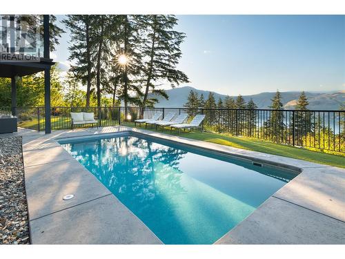 132 Sunset Boulevard, Vernon, BC - Outdoor With In Ground Pool