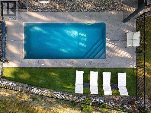 132 Sunset Boulevard, Vernon, BC - Outdoor With In Ground Pool