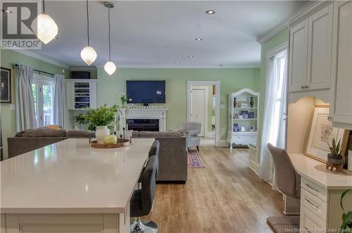 3218 Rothesay Road, Rothesay, NB - Indoor Photo Showing Dining Room With Fireplace