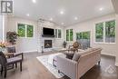 161 Maple Lane, Ottawa, ON  - Indoor Photo Showing Living Room With Fireplace 