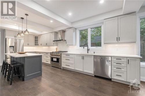 161 Maple Lane, Ottawa, ON - Indoor Photo Showing Kitchen With Upgraded Kitchen