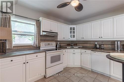 23 Hainer Street, St. Catharines, ON - Indoor Photo Showing Kitchen With Double Sink