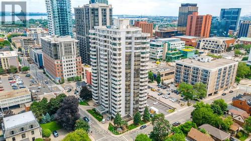 1504 - 67 Caroline Street S, Hamilton, ON - Outdoor With Facade With View