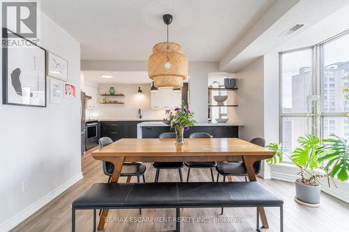 1504 - 67 Caroline Street S, Hamilton, ON - Indoor Photo Showing Dining Room