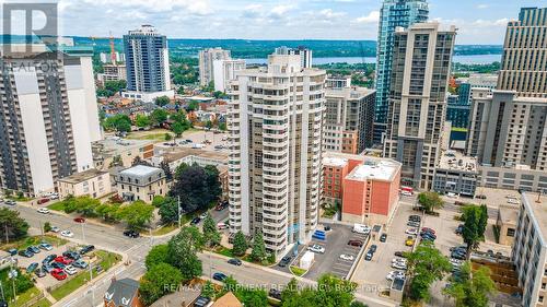 1504 - 67 Caroline Street S, Hamilton, ON - Outdoor With Facade With View