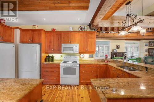 371 Lake Drive N, Georgina (Keswick North), ON - Indoor Photo Showing Kitchen With Double Sink