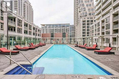 1229 - 38 Grand Magazine Street, Toronto (Niagara), ON - Outdoor With In Ground Pool