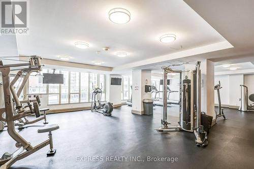 1229 - 38 Grand Magazine Street, Toronto, ON - Indoor Photo Showing Gym Room