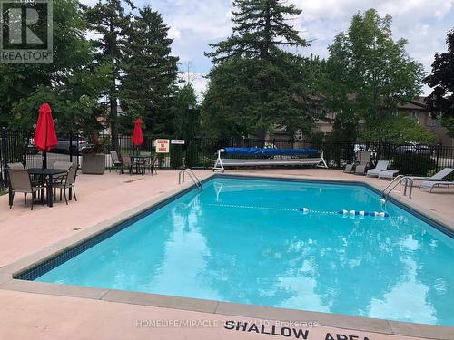 90 - 405 Hyacinthe Boulevard, Mississauga, ON - Outdoor With In Ground Pool With Backyard