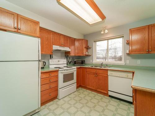 161 Haslett Road, Kamloops, BC - Indoor Photo Showing Kitchen With Double Sink