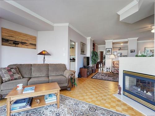 308-165 Kimta Rd, Victoria, BC - Indoor Photo Showing Living Room With Fireplace