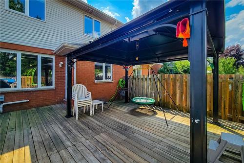 238 Candlewood Drive, Hamilton, ON - Outdoor With Deck Patio Veranda With Exterior