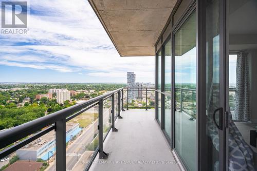 2301 - 15 Lynch Street, Brampton, ON - Outdoor With Balcony With View With Exterior