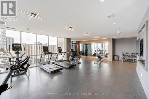 2301 - 15 Lynch Street, Brampton, ON - Indoor Photo Showing Gym Room