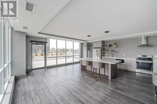 2301 - 15 Lynch Street, Brampton, ON - Indoor Photo Showing Kitchen With Stainless Steel Kitchen