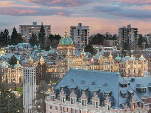 1606-707 Courtney St, Victoria, BC - Outdoor With Body Of Water With View