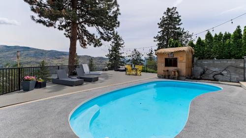 4181 6 Avenue, Peachland, BC - Outdoor With In Ground Pool With Backyard