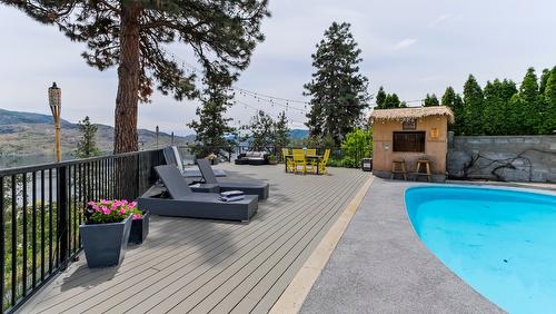 4181 6 Avenue, Peachland, BC - Outdoor With In Ground Pool With Deck Patio Veranda