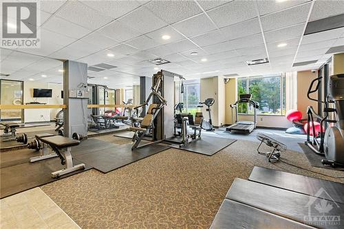 570 Laurier Avenue W Unit#1101, Ottawa, ON - Indoor Photo Showing Gym Room