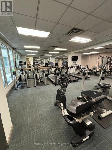 1801 - 265 Enfield Place, Mississauga, ON - Indoor Photo Showing Gym Room