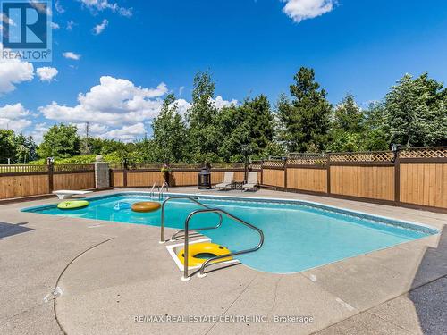 1499 Stoneybrook Trail, Oakville, ON - Outdoor With In Ground Pool With Backyard